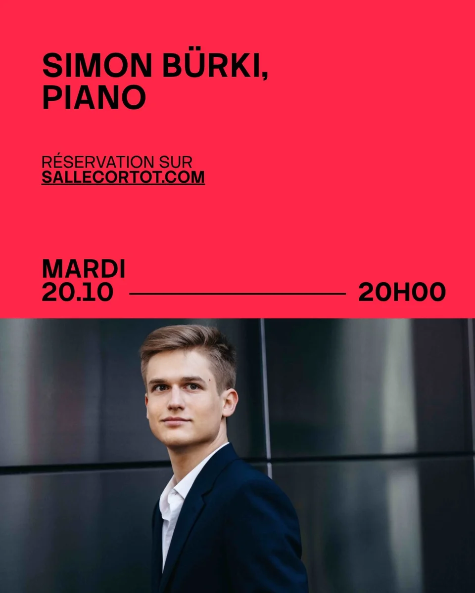 Concert by Simon Bürki, piano