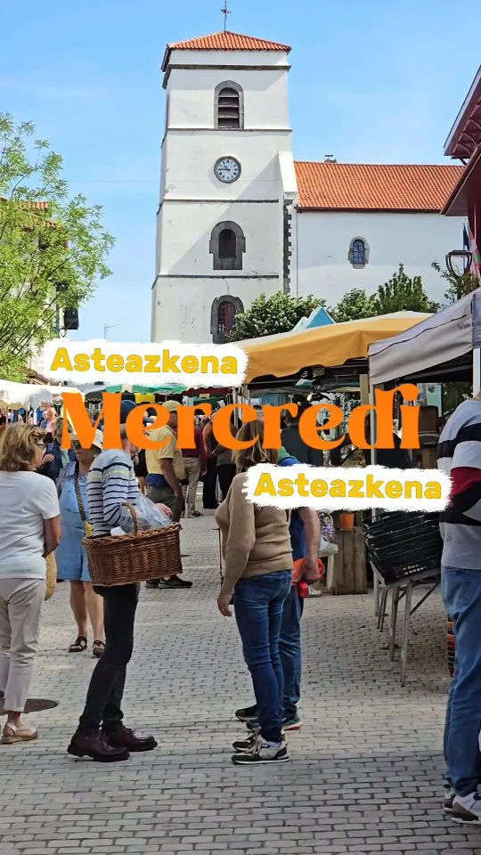 Marché du mercredi à Hendaye