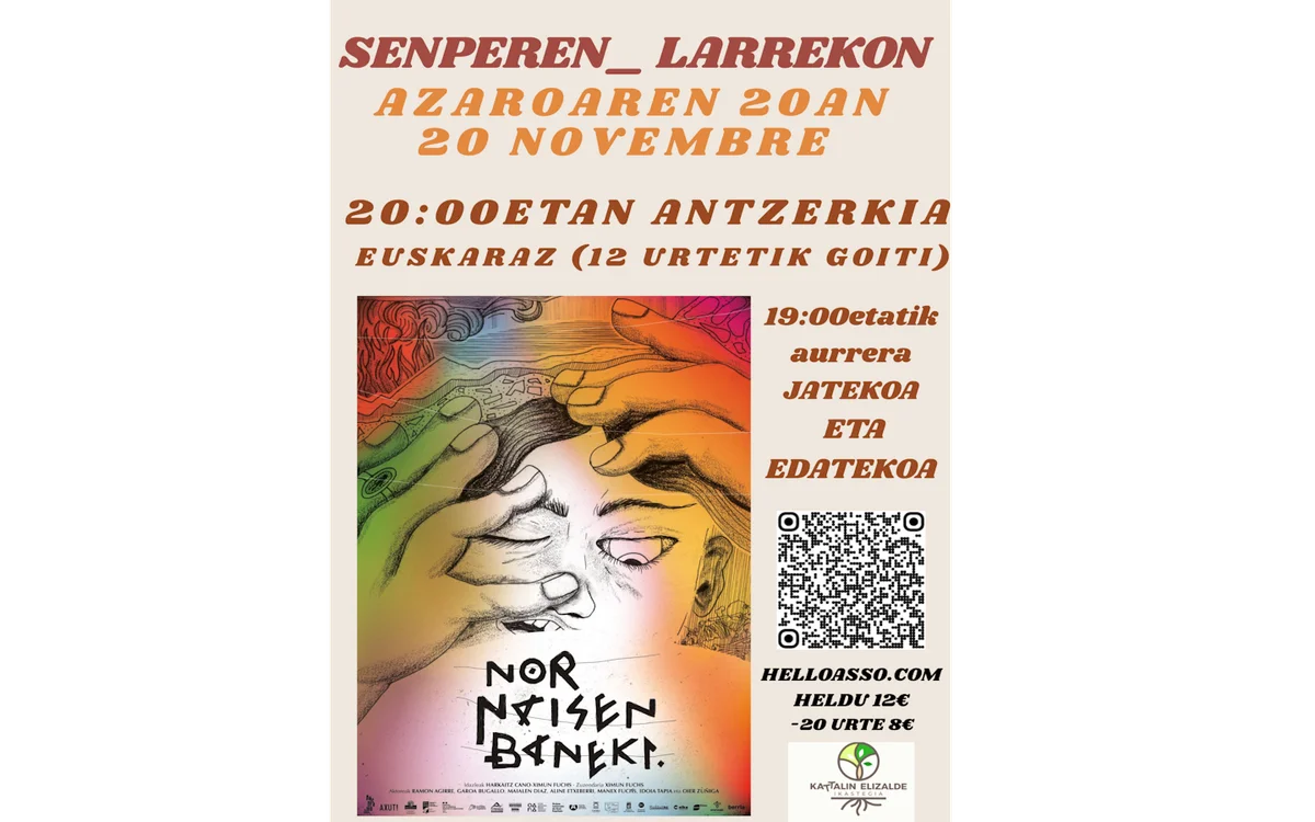 Teatro en euskera: Nor naizen baneki