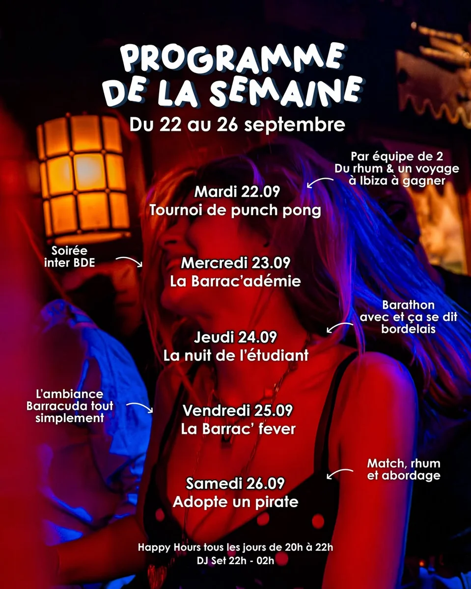 La Barrac'fever à Barracuda Bordeaux