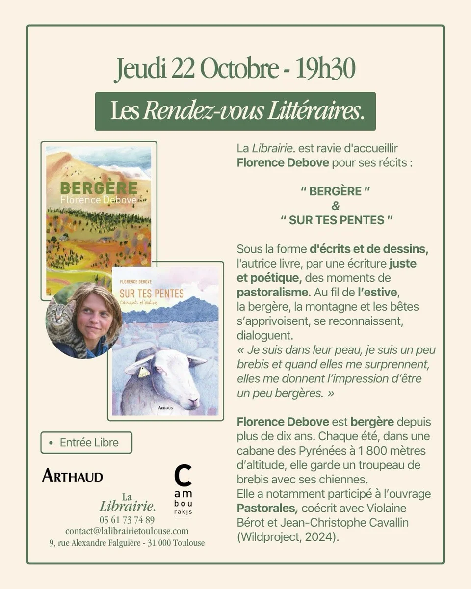 Encuentro con Florence Debove: "Pastora" y "En tus laderas"