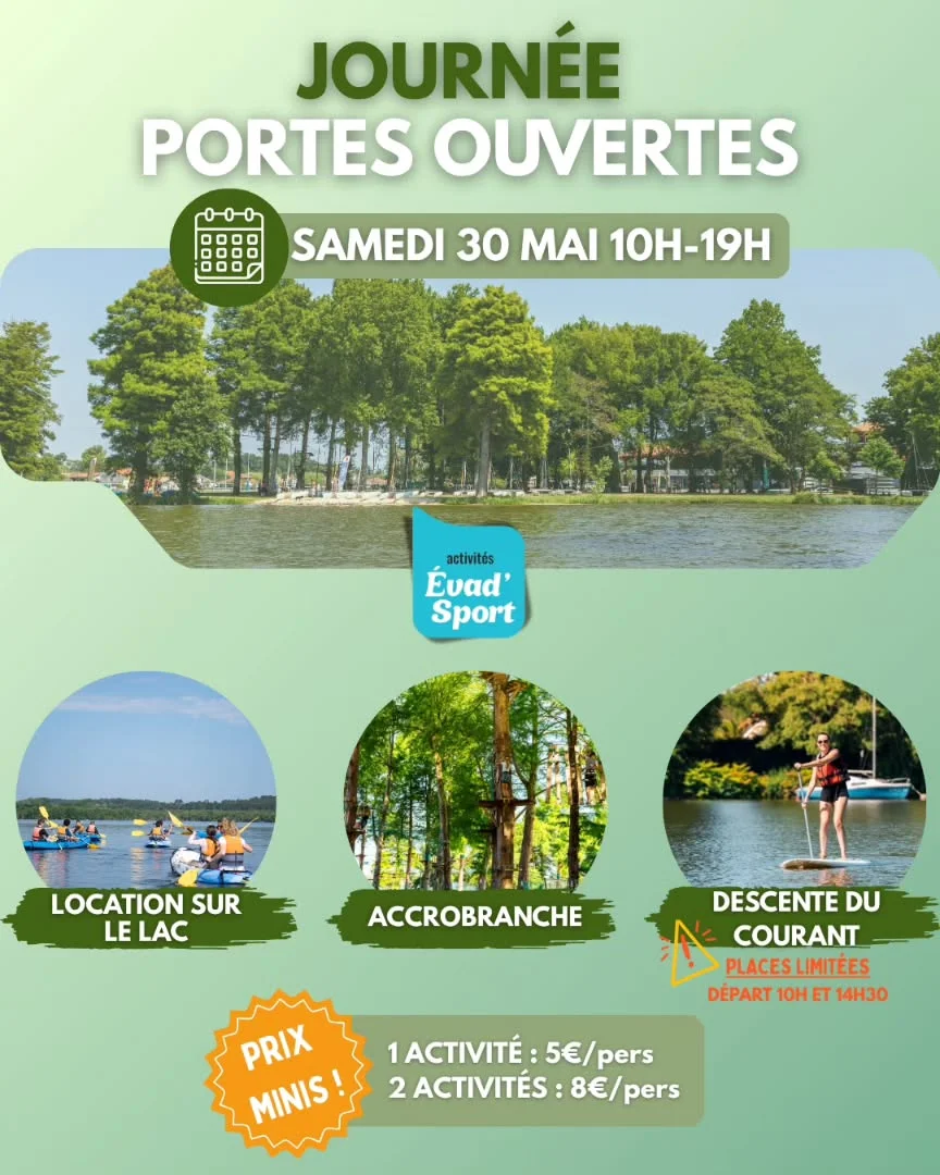 Journée portes ouvertes Evad’Sport (activités à prix minis)