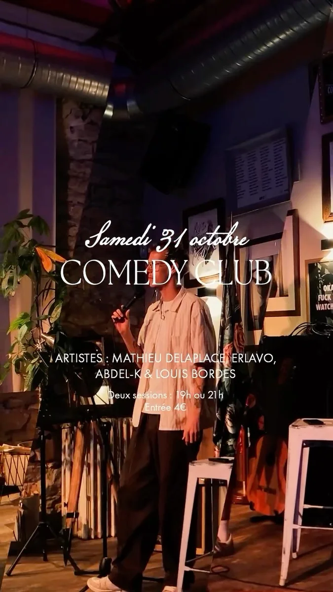 Noche de Comedy Club el 31 de octubre — Sesiones a las 19h y 21h