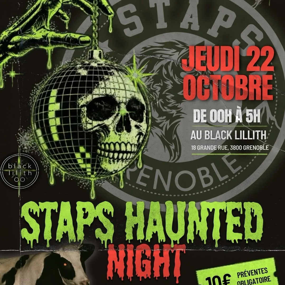STAPS HAUNTED NIGHT - Noche de Halloween