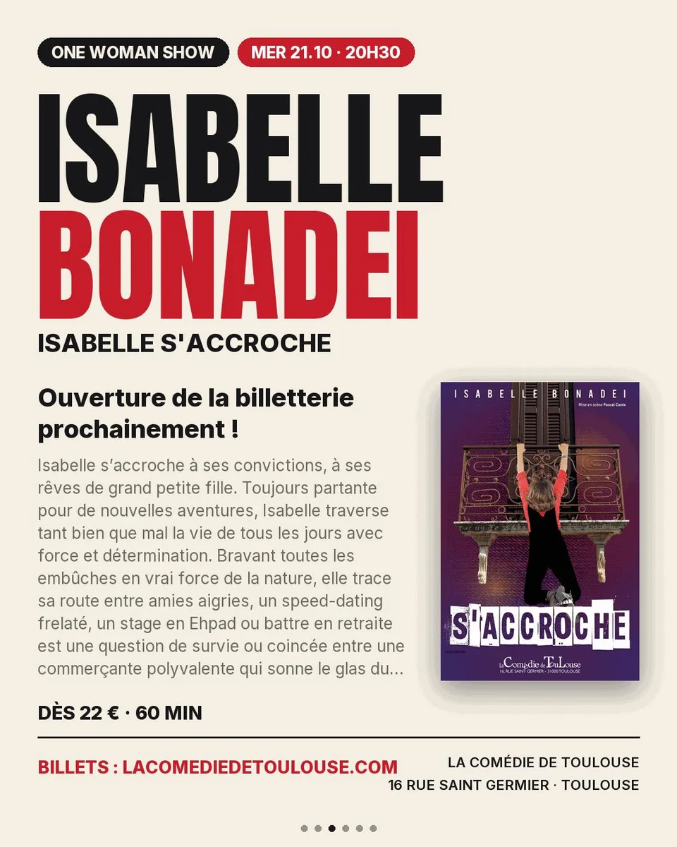 Isabelle Bonadei — Isabelle se aferra
