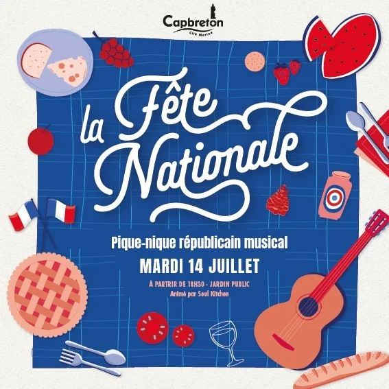 Pique-nique républicain musical - Fête Nationale 2026 à Capbreton