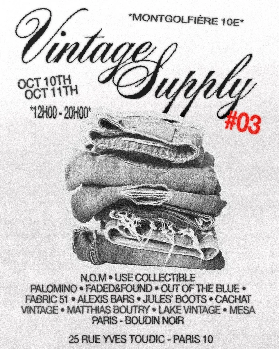Vintage Supply #03 — Deuxième jour de la première édition