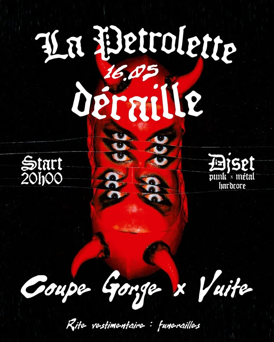 La Petrolette Déraille : DJ set Coupe Gorge x Vuite