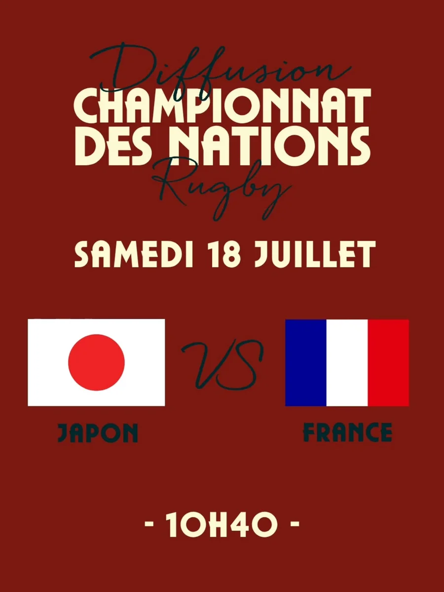 Championnat des Nations - Rugby : Japon vs France