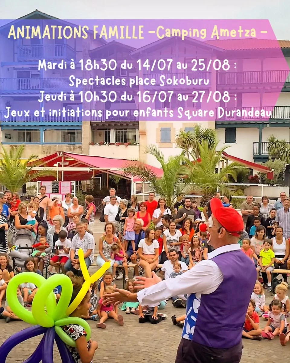 Spectacles familiaux à Hendaye – Place Sokoburu
