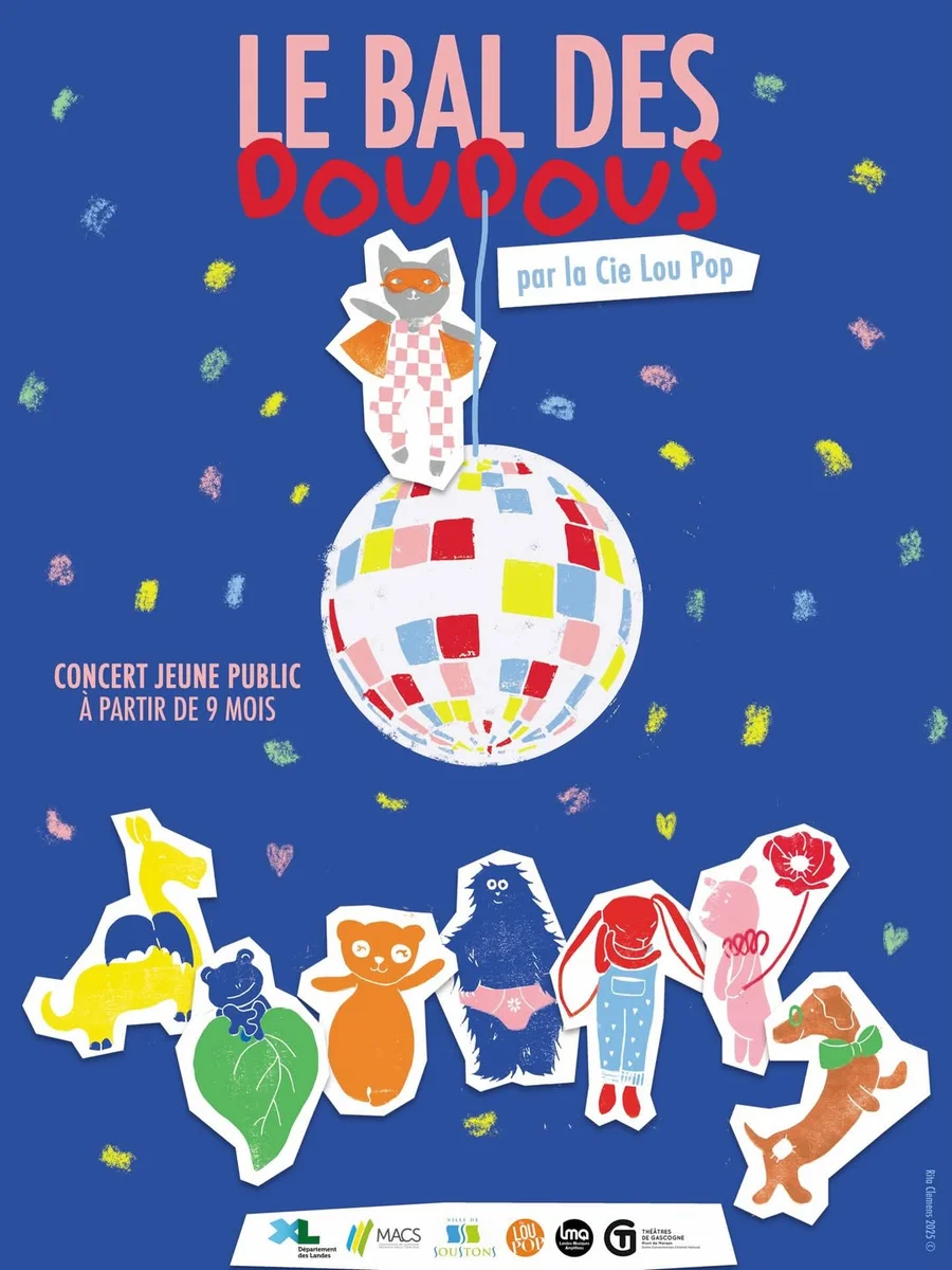 Le Bal des Doudous : concert pop tout doux pour les 9 mois–6 ans