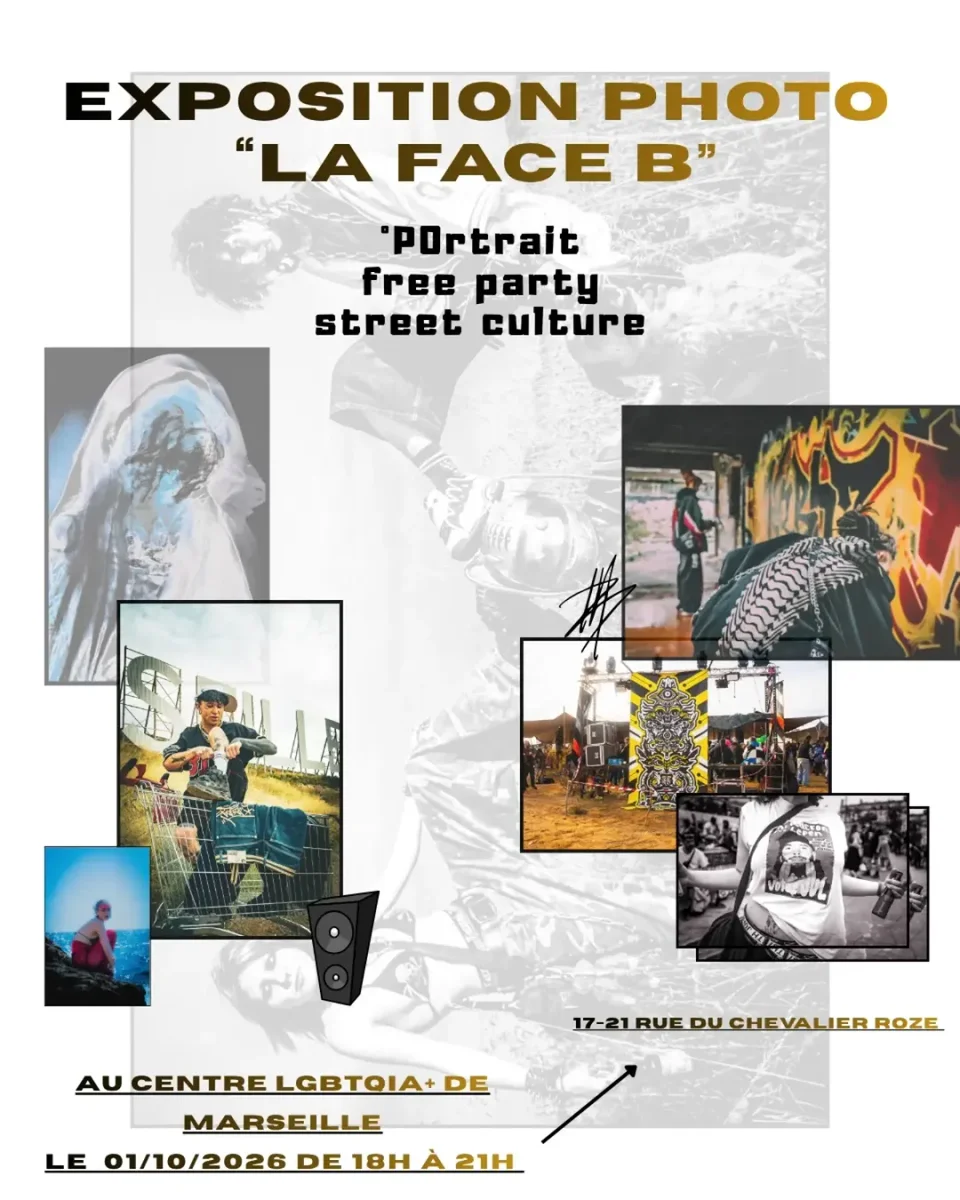 Opening of the photo exhibition 'La Face B'