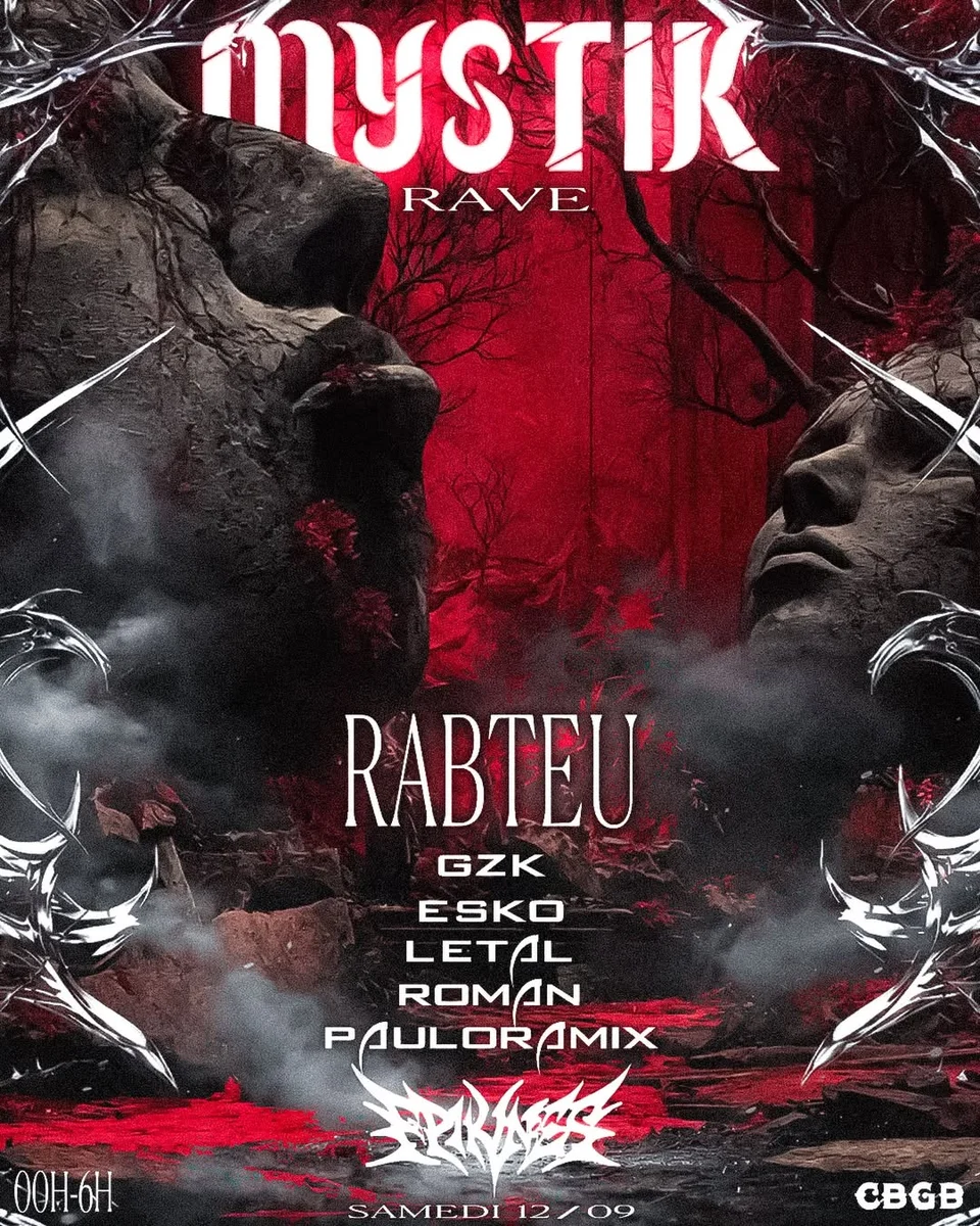 MYSTIK RAVE — Hardtechno y Rave en Bizanos