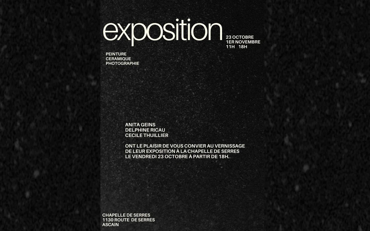 Painting, Ceramics, Photography Exhibition