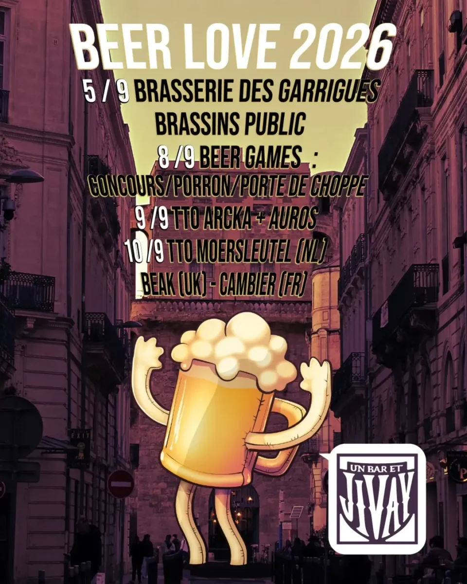 Cerveceado público y Tap Take Over de la Brasserie des Garrigues