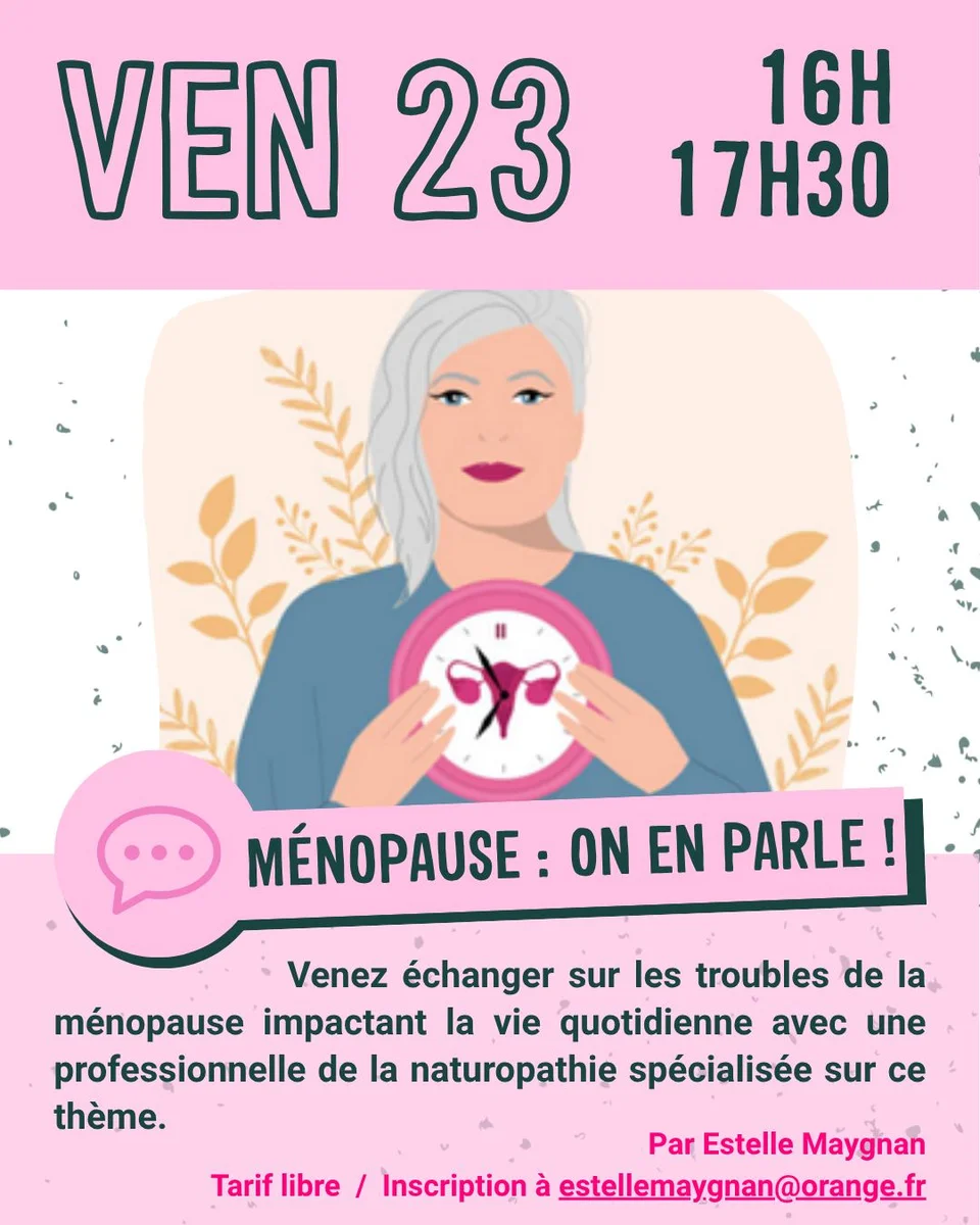 ¡Menopausia: hablemos!