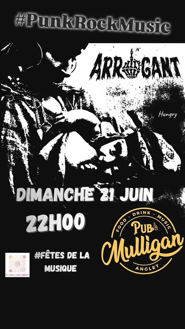 Arrangant en concert punk rock au Pub Mulligan