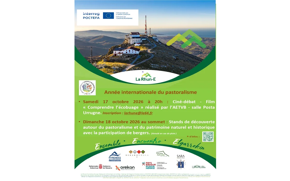 Pastoralism Day at the summit of La Rhune