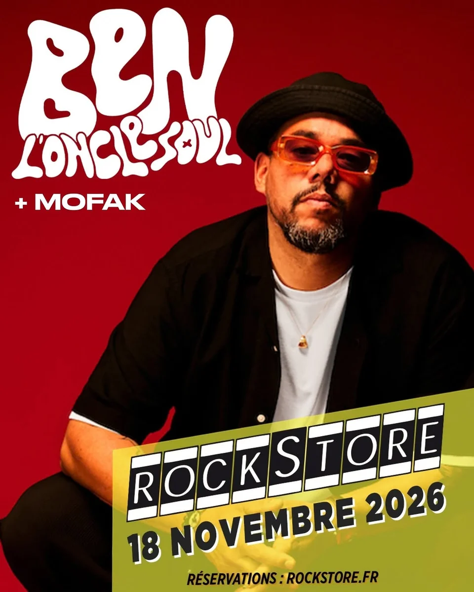Concierto de Ben l'Oncle Soul + Mofak en el Rockstore