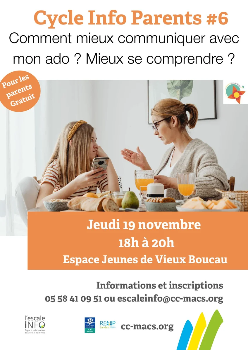 Ciclo Info Padres: "¿Cómo comunicarme mejor con mi adolescente?"