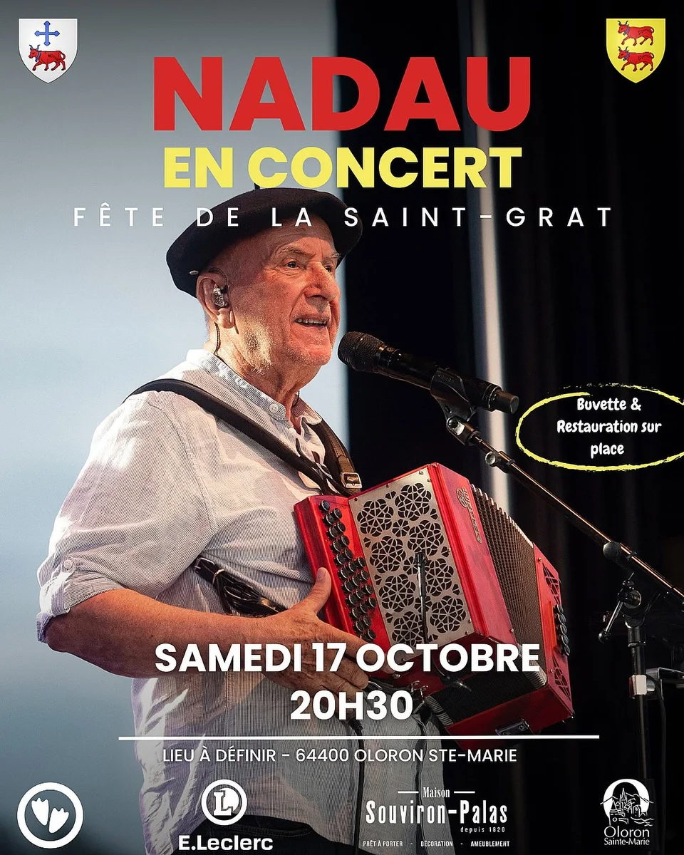 ANNULÉ ET REPORTÉ - Nadau en concert