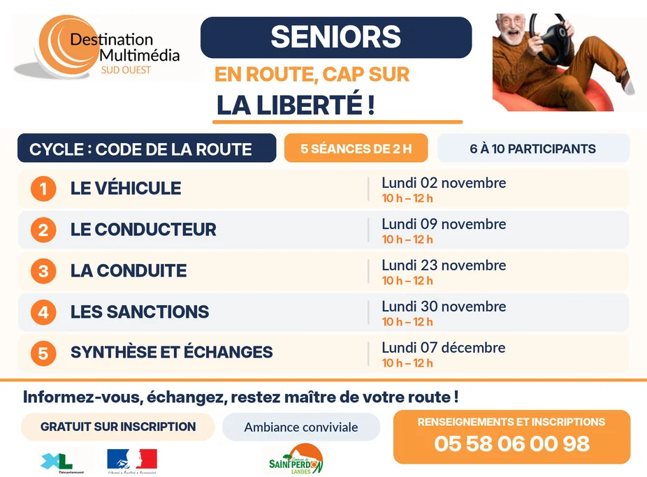 En route, cap sur la liberté