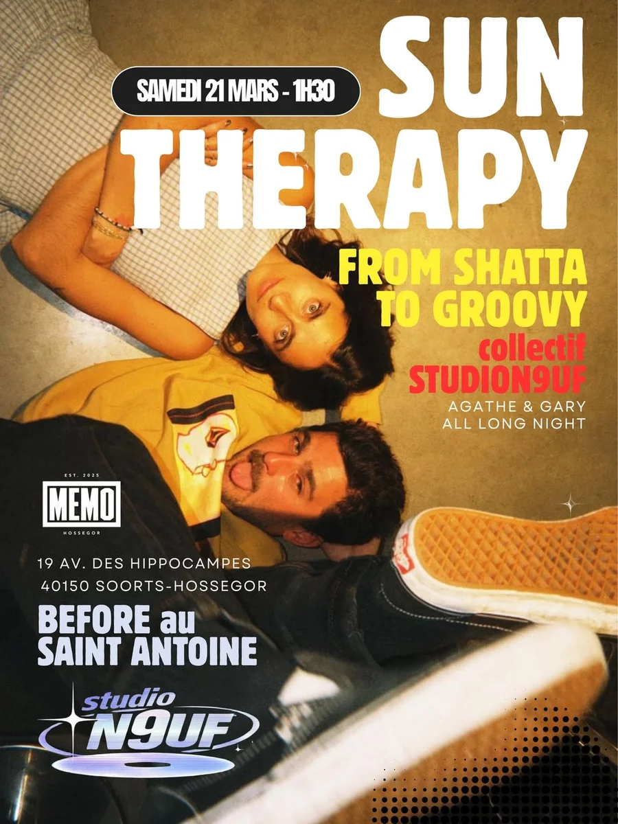 Sun Therapy : Agathe & Gary (collectif STUDION9UF) au MEMO