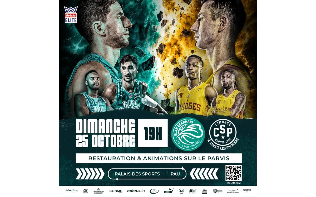 Basket Betclic ELITE - EBPLO Vs LIMOGES CSP
