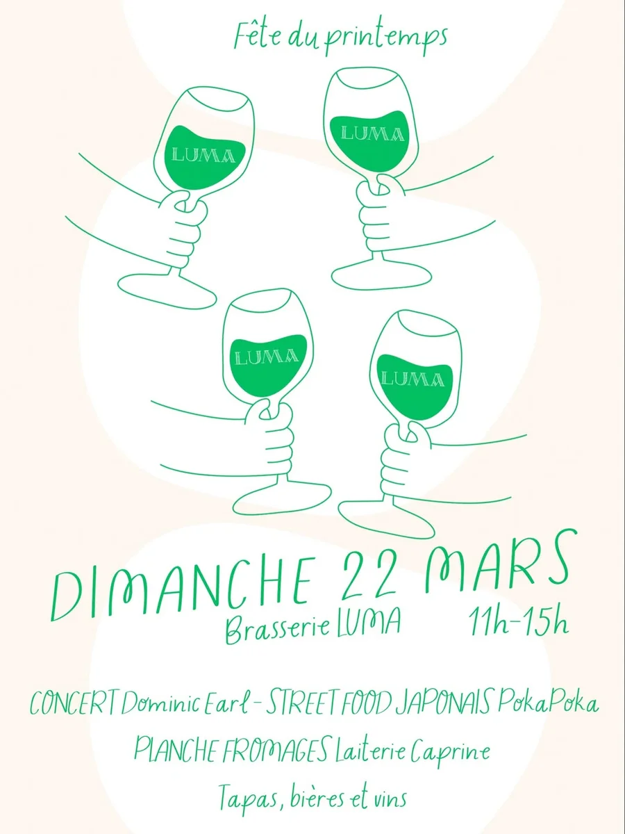 Fête du printemps à la Brasserie LUMA (concert & street-food japonaise)