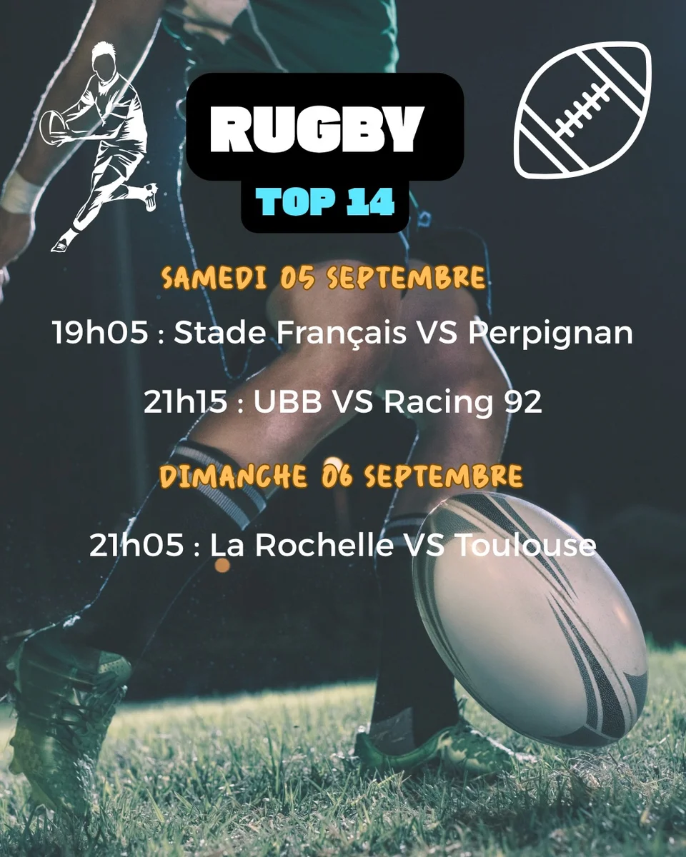Rugby : Stade Français VS Perpignan