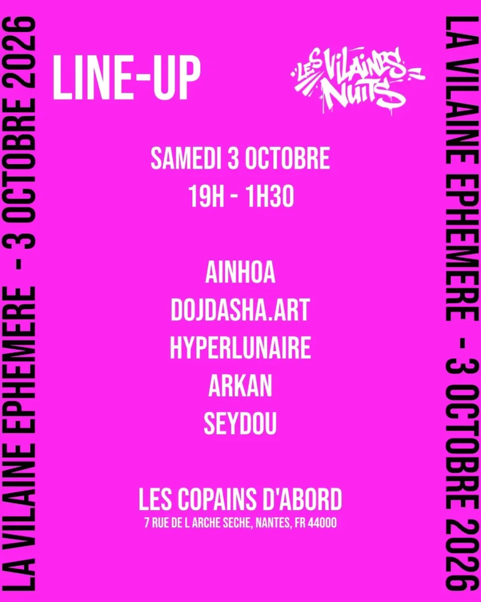La Vilaine Éphémère: exhibition, visual arts and DJ sets