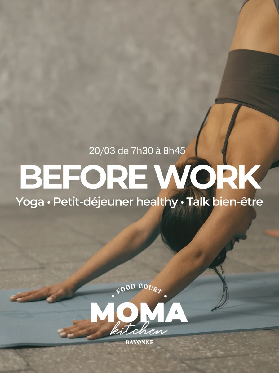 Before Work au MOMA Kitchen : yoga, petit-déj healthy & talk bien-être