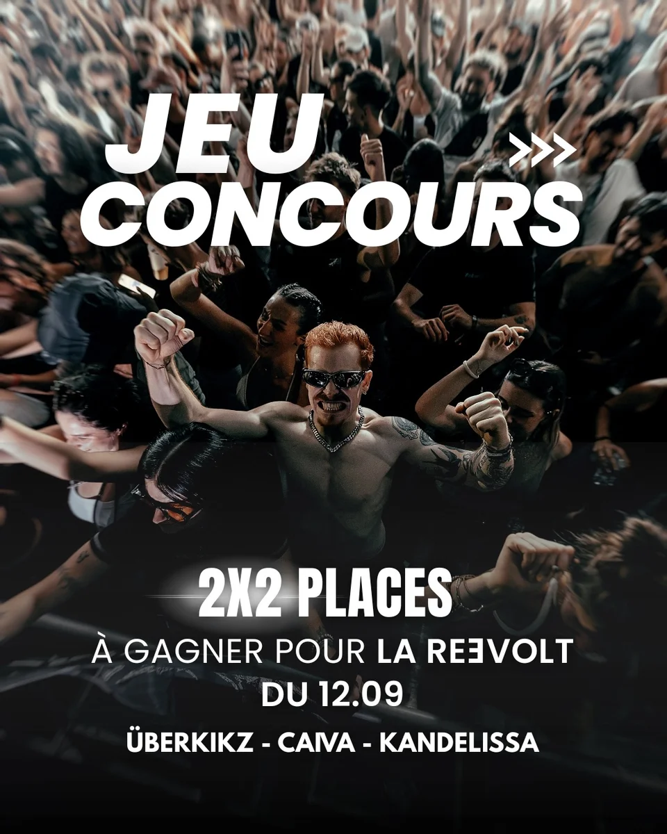 Tirage au sort du jeu concours REƎVOLT