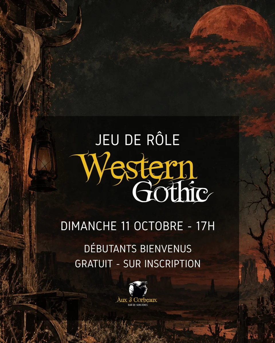 Jeu de rôle "Western Gothic"