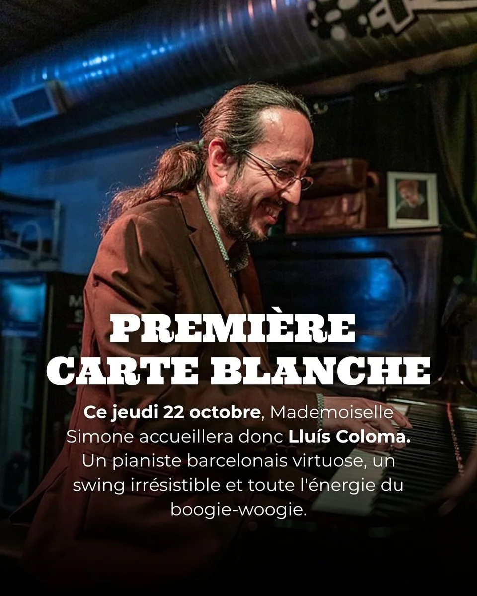 Soirée jazz avec Lluís Coloma