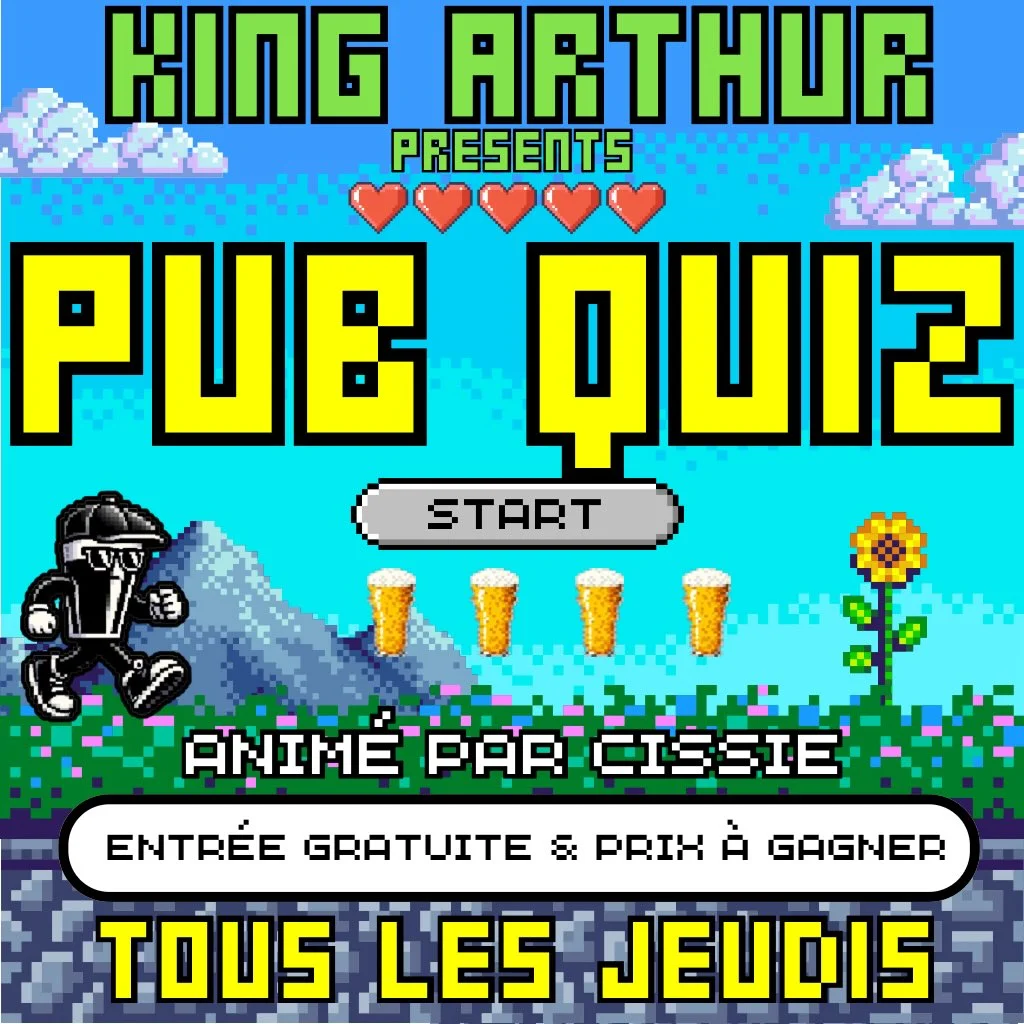 SUPER Pub Quiz at King Arthur