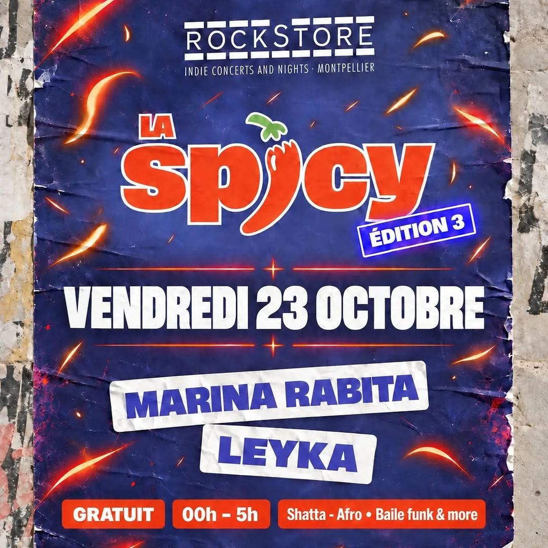 SPICY #3: Noche de Afro y Dancehall en Rockstore