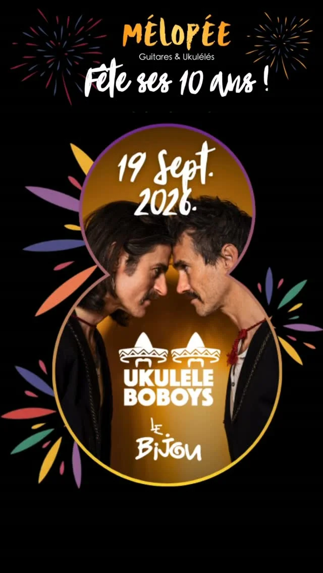 Mélopée fête ses 10 ans avec les Ukulele Boboys