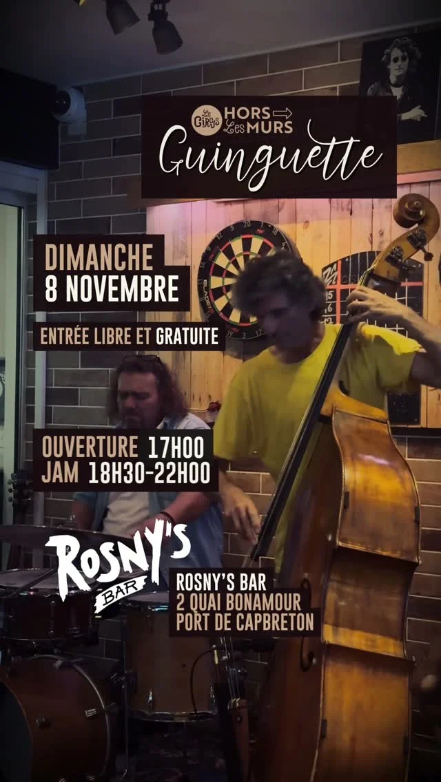 Jam Jazz au Rosny's Bar - Port de Capbreton