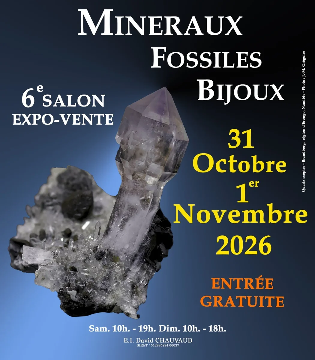 Salon Minéraux Fossiles Bijoux