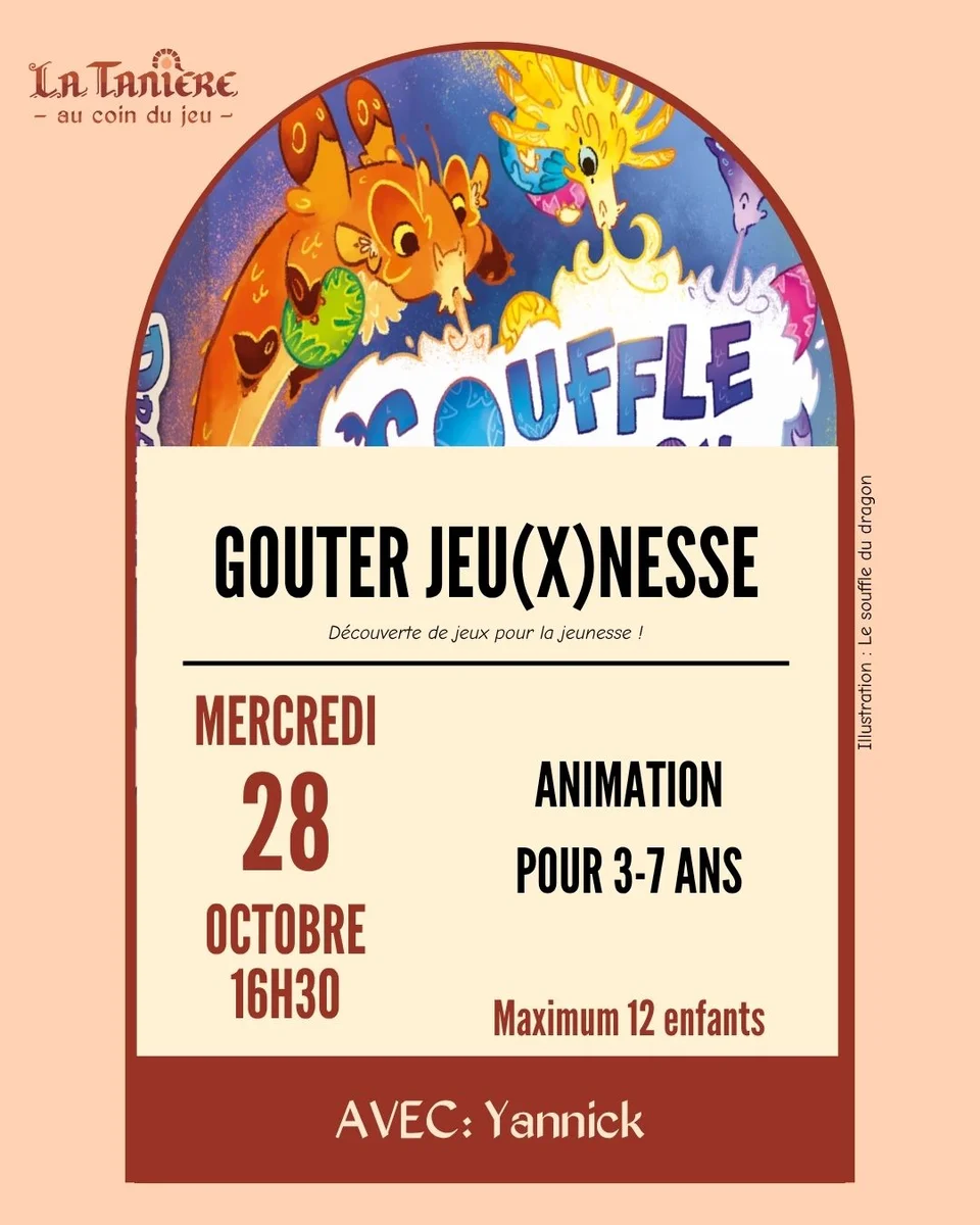 Merendola de juegos infantiles