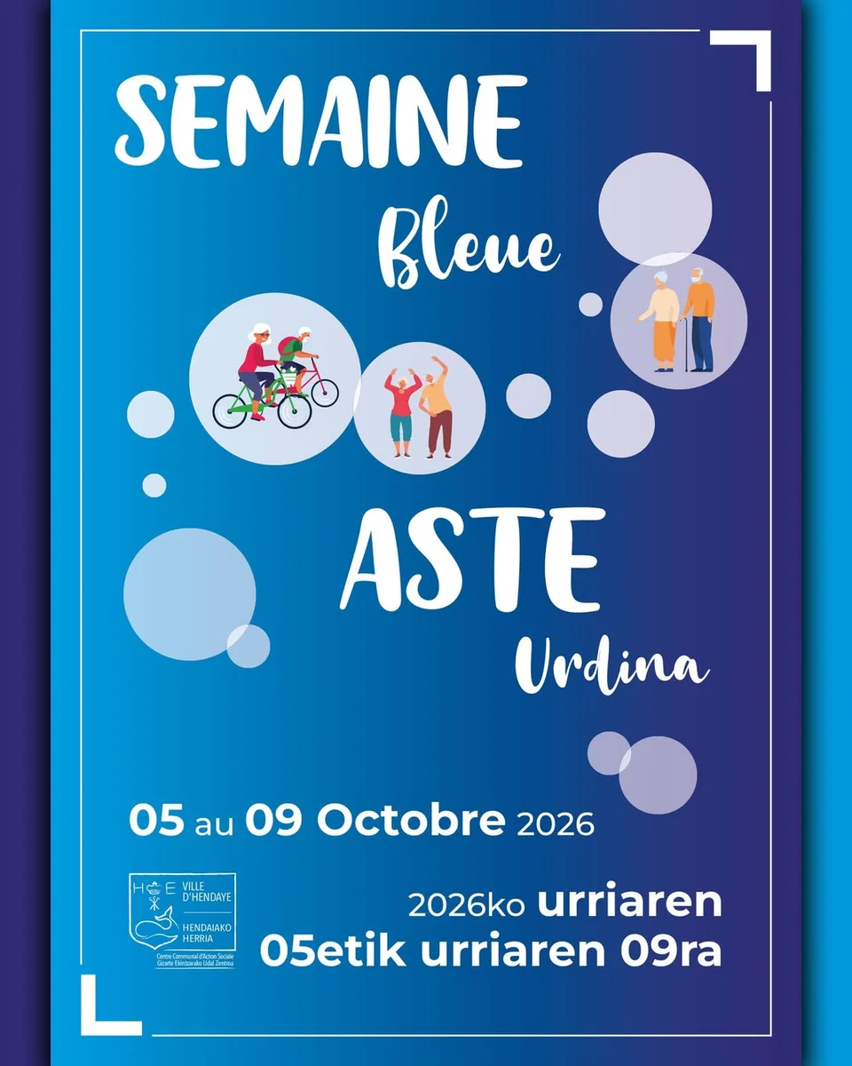 Semaine Bleue 2026 à Hendaye