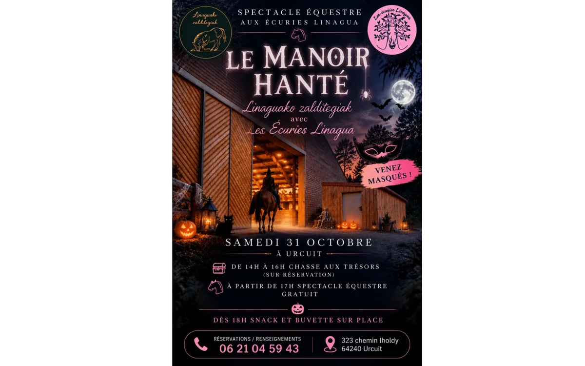 Equestrian show: Le Manoir hanté