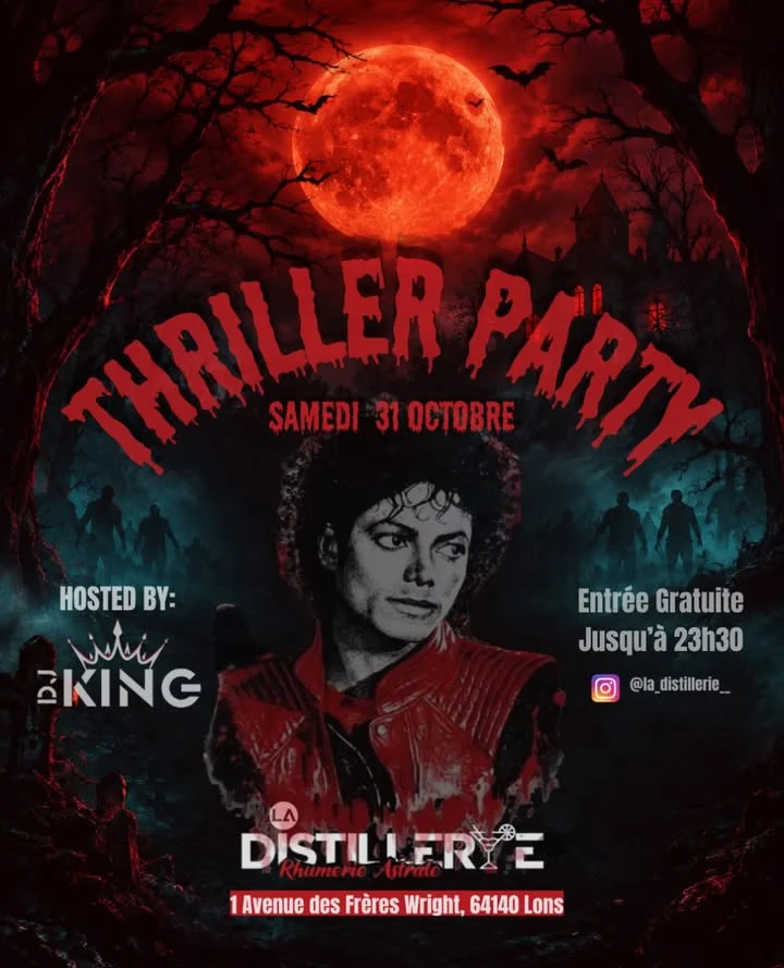 Halloween Thriller Party at La Distillerie