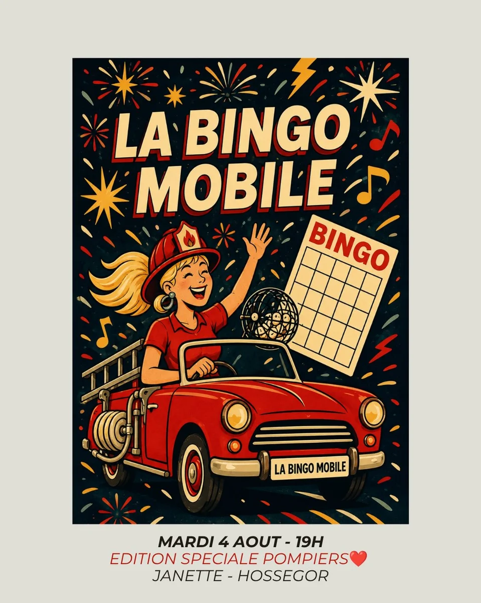 Bingo Mobile Spéciale Pompiers chez Janette