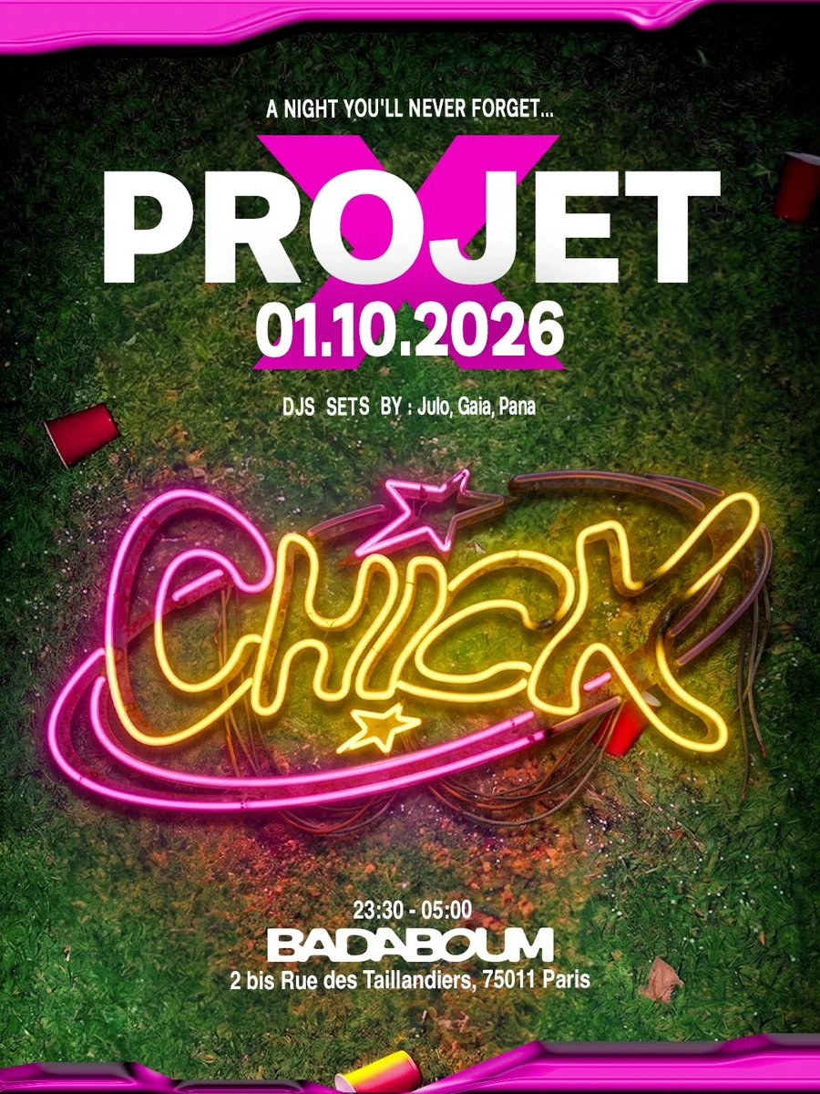 PROJECT X at Badaboum