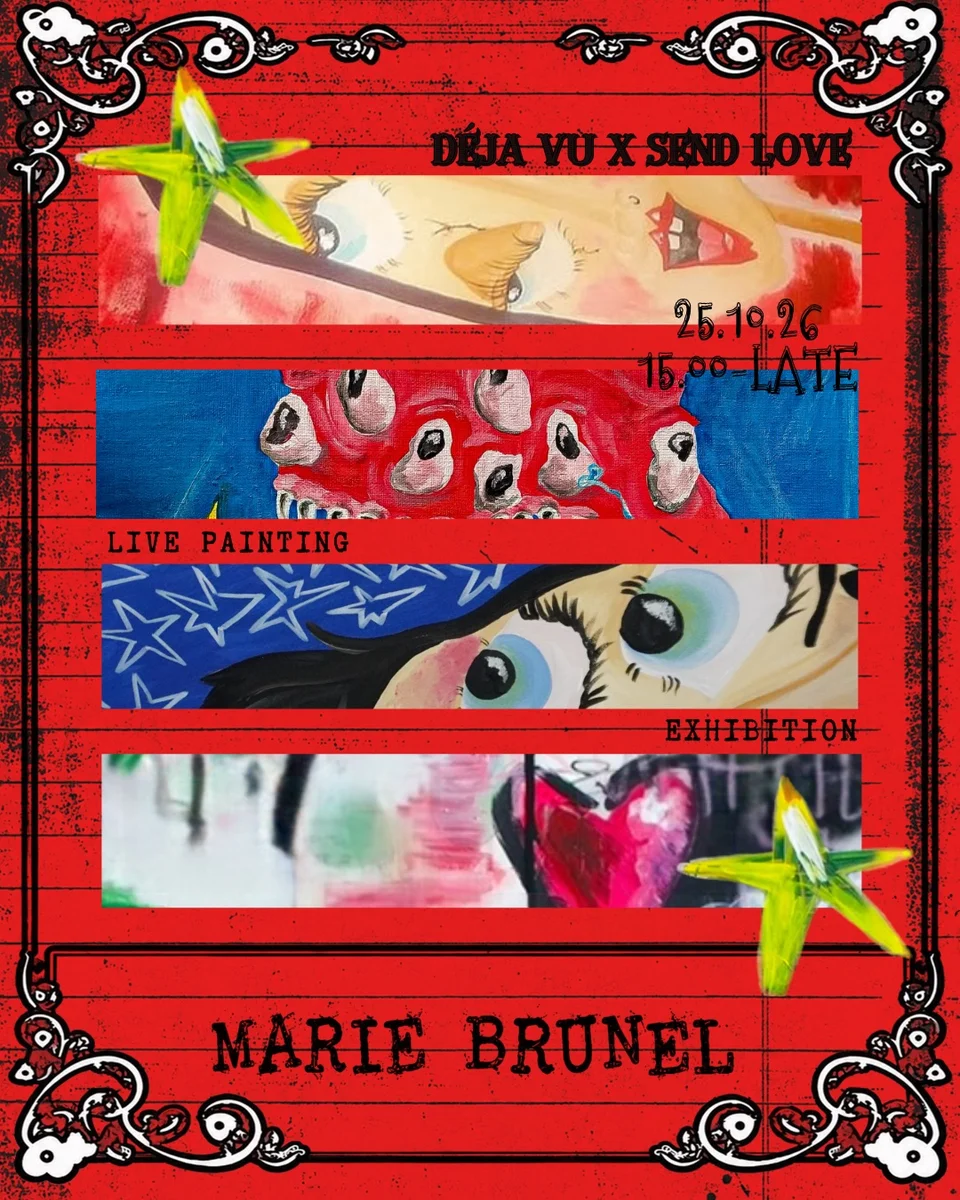 Live Painting & Exhibition with Marie Brunel