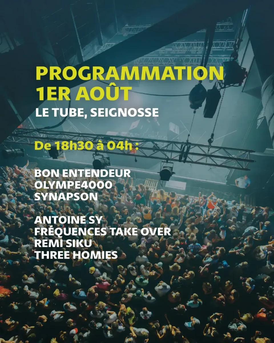 Little Festival 2026 — Samedi 1er août : BON ENTENDEUR, OLYMPE4000, SYNAPSON & plus