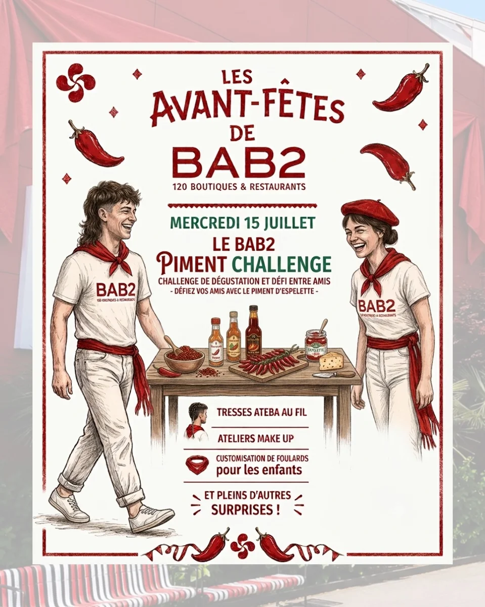 Le BAB2 Piment Challenge : Défi dégustation de Piment d'Espelette