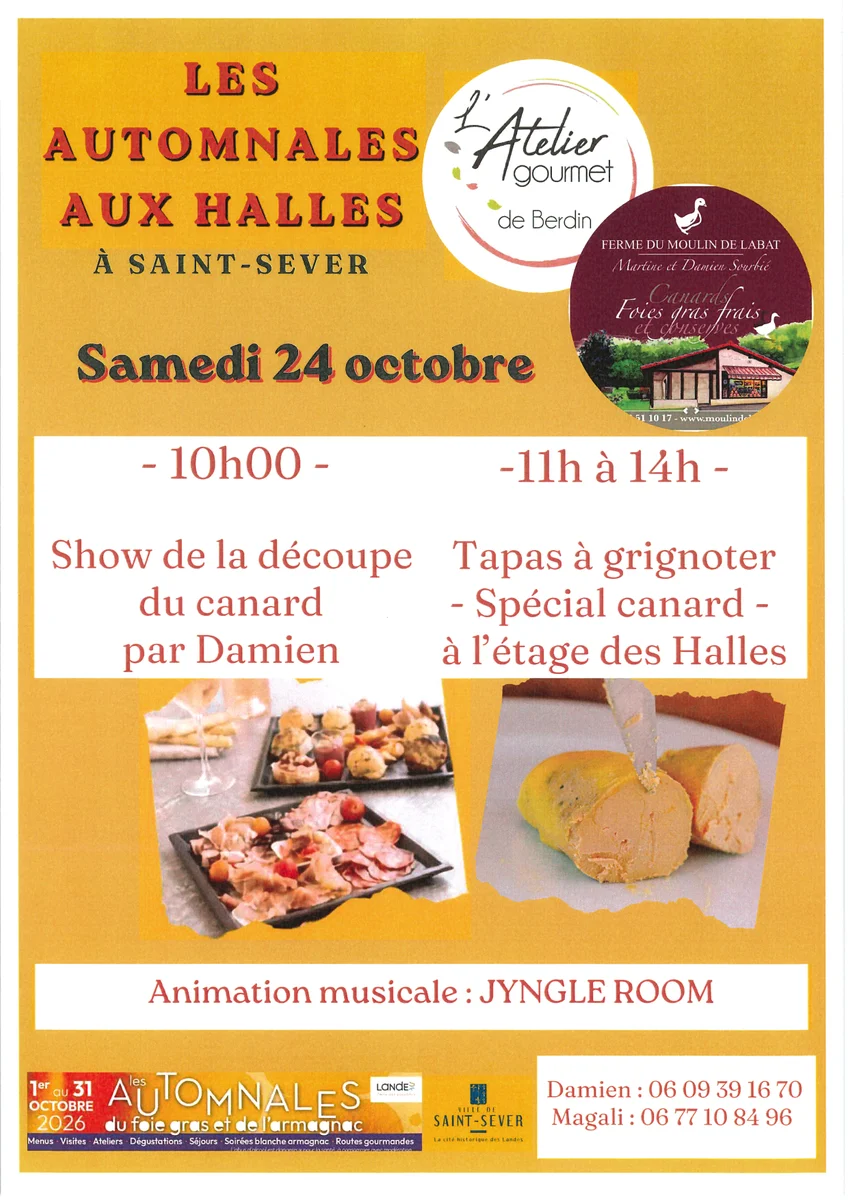 Les Automnales aux Halles de Saint-Sever